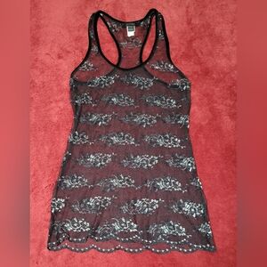 Express lace tank top